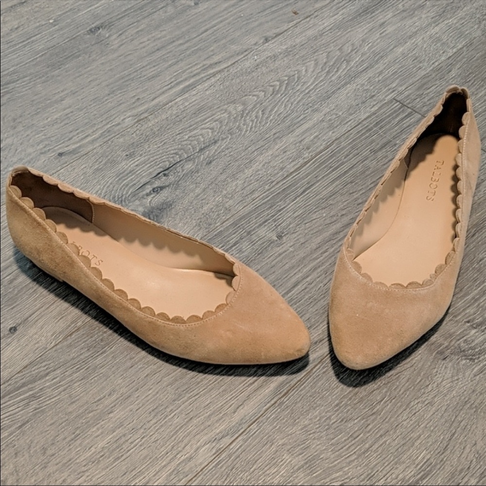 Talbots genuine leather flats